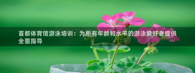 耀世娱乐登陆地址怎么改：首都体育馆游泳培训：为所有年