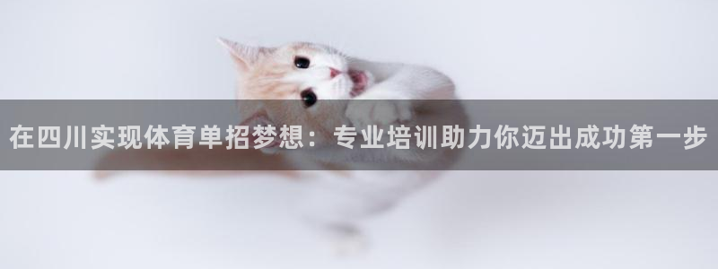 耀世天下的意思：在四川实现体育单招梦想：专业培训助力