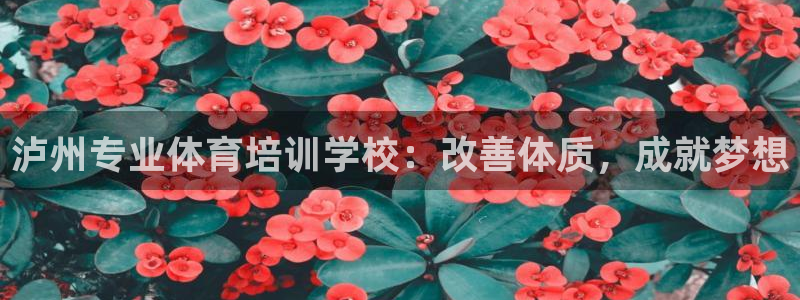 耀世国际平台正规吗：泸州专业体育培训学校：改善体质，