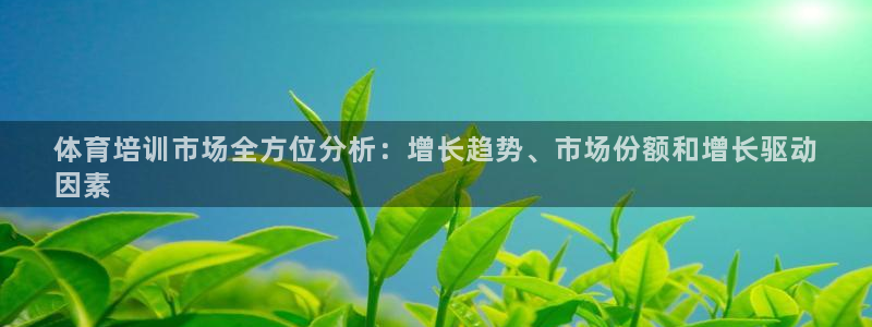 耀世娱乐丁6.7.5.1.3.8：体育培训市场全方位分析：增